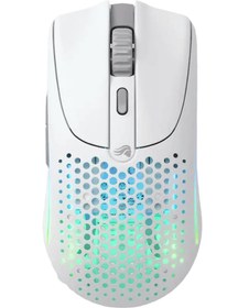 Resim Glorious Model O 2 Wireless GLO-MS-OWV2-MW 26.000 DPI 6 Tuş RGB Beyaz Kablosuz Gaming (Oyuncu) Mouse 