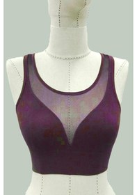 Resim Bordo Mı Emay 4028 Seamless Tül Toparlayıcı Büstiyer Bordo 