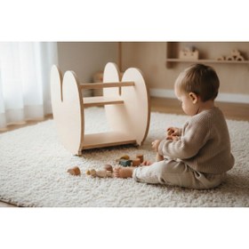 Resim MELEKO GUNGA 3’ü 1 Arada Dönüşebilen Aktivite Masası 