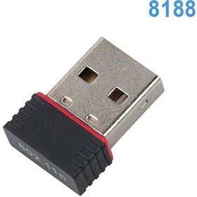 Resim Usb Wifi Adaptörü Mini Wifi Kablosuz Adaptör Yüksek Hızlı Usb 2.0 Ağ Kartı 150 8188 Version 
