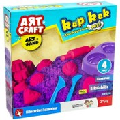 Resim Nessiworld Dede Art Craft Cupcake Kinetic Sand Set 500gr 