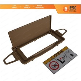 Resim Mercedes E W212 Cls W218 için Güneşlik Kapağı Bej 2128103710 N11.9599 