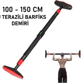 Resim Go İthalat Su Terazili Barfiks Demiri 100-150 cm 