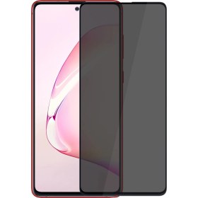 Resim Hesaplı Dünya Samsung Galaxy NOTE10 Lite Gizlilik Korumalı Cam Ekran Koruyucu 