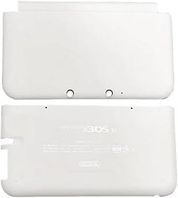 Resim Maitlan Beyaz Renk 3DSXL Ekstra Konut Case Kabukları Kapak Plakaları 2 ADET Set Değiştirme, Eski Büyük 3DS XL/LL 3DSLL El Konsolu, ABD Edition Dış A/E Yüz Üst/Alt Faceplate Coverplate 