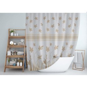 Resim Zethome Jackline Banyo Duş Perdesi 9818 Tek Kanat 1X180X200 gri 