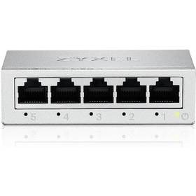 Resim Zyxel 5-port Gigabit 10/100/1000 Unmanaged Ethernet Switchı Ethernet Splitter Masaüstü Veya Duvara Montaj Gs-105b V5 