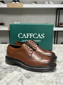 Resim Caffcas Hakiki Deri Taba Oxford Klasik Erkek Ayakkabı 1445-24 