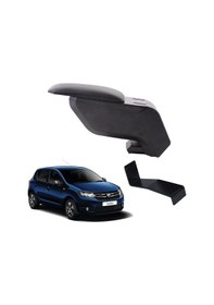 Resim Dacia Sandero 2019 Delmesiz Çelik Ayaklı Siyah Kolçak Kol Dayama 