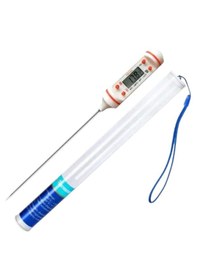 Resim Dijital Mutfak - Beyaz Gıda Termometresi Sıcaklık Ölçer Tp101 