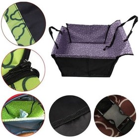 Resim Araba Tek Kişilik Koltuk Su Geçirmez Pet Koltuk Koruyucu Ped, Renk: Turuncu Bulut 