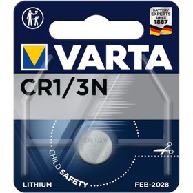 Resim Varta 6131 CR1/3N 3V Lityum Düğme Pil 