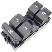 Resim Skoda Kamiq 2019-2023 Sol Ön Kapı Dörtlü Cam Düğmesi 5G0959857D 