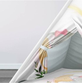 Resim instababyrooms Çocuk Oyun Çadırı Fil, ay Dijital Baskılı 