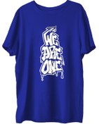 Resim TOP GLORY Weareone2w Baskılı Penye Boks Sporcu T-shirt 