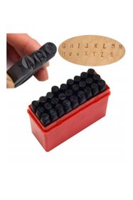 Resim Allegro 8mm Zımba Harf Seti 