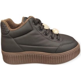 Resim Guja 25k419-1 Bilek Boy Kadın Spor Ayakkabı Siyah 