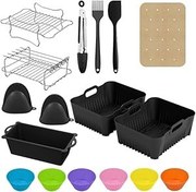 Resim Sıcak hava fritözü aksesuarı Cosori 8,5 L, Airfryer Cosori sıcak hava fritözü CAF-R901-AEU V05 için aksesuar 