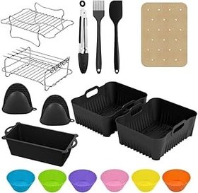 Resim Sıcak hava fritözü aksesuarı Cosori 8,5 L, Airfryer Cosori sıcak hava fritözü CAF-R901-AEU V15 için aksesuar 