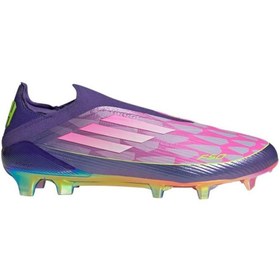 Resim Adidas F50 Elite FG bağcıksız (JS0560) | Mor 