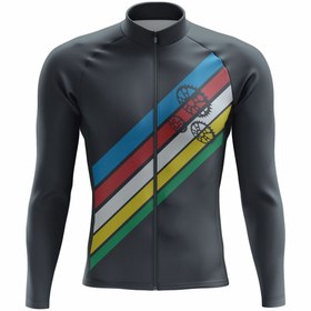 Resim Freysport Rainbow Kışlık Bisiklet Forması 