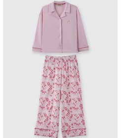 Resim Panço Kız Çocuk Pijama Takım Pembe 