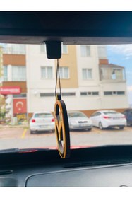 Resim Genel Markalar MAZDA Araba Dikiz Aynası Süsü MAZDA logosu GOLD PLEKSİ 