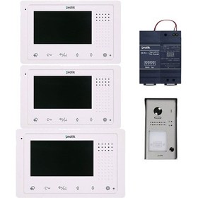 Resim Pratikkart Villa Tipi Görüntülü Diafon Sistemi 3 Daire 2k400-2k91b-2kpc6 