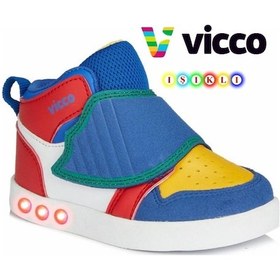 Resim Vicco Ufo Işıklı Ortopedik Çocuk Boğazlı Spor Ayakkabı 001 