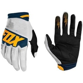 Resim Mdsj Fox Dırtpaw Profesyonel Off-road Motosiklet Eldiveni - Sürüş Konforu Ve Koruma - Çeşitli Boyutlar Sarı 