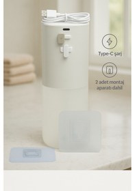 Resim Evo House Otomatik Sensörlü Köpük Sıvı Sabunluk Şarjlı- Duvara Monte - P12S Model 