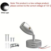 Resim Boatshop1 1 Adet Simli 3w Beyaz Işık Mryc Rv Göğüs Boyunlu Led Okuma Lambası Dokunmatik Kontrollü 3 Renk Ayarlanabilir Aydınlatma Duvara Monte Edilebilir Taşınabilir Şarj Edilebilir Işık 