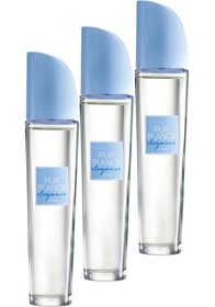 Resim Avon Pur Blanca Elegance Kadın Parfüm Edt 50 Ml. Üçlü Set 