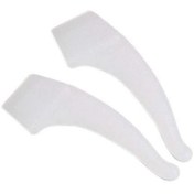 Resim BVER Kaymaz/kaydırmaz Kulak Arkası Silikon Gözlük Sap Ucu Kaydırmaz Aparatı - Şeffaf 