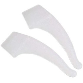 Resim BVER Kaymaz/kaydırmaz Kulak Arkası Silikon Gözlük Sap Ucu Kaydırmaz Aparatı - Şeffaf 