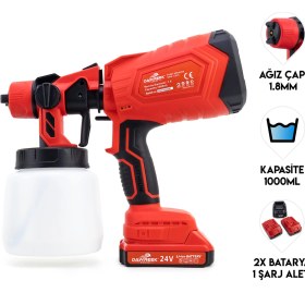 Resim Dawreek MW1000 Boya Tabancası 