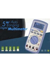 Resim Mastech Ms8209 5 İn 1 Multi Sensörlü Otomatik Dijital Multimetre 