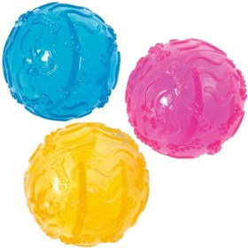 Resim Karlıe Köpekler İçin Plastik Top Çok Renkli 