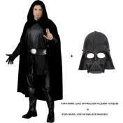 Resim Star Wars Luke Skywalker Pelerini Yetişkin ve Maskesi 