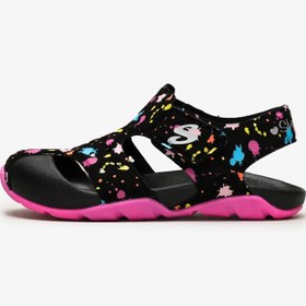 Resim Skechers Side Wave Kız Çocuk Sandalet (86428L BKHP) 