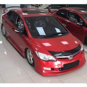Resim Honda Civic Fd6 Makyajsız Kasa Typer Ön Ek Karlık Mat Siyah Plastik 2006 2007 2008 2009 