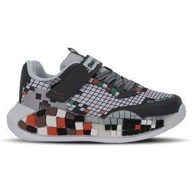 Resim Slazenger Norton Erkek Çocuk Koyu Gri / Beyaz Günlük Spor Ayakkabısı Çok Renkli 