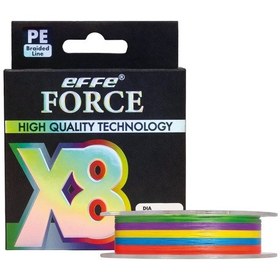Resim Effe Force X8 Multicolor 150 Mt. İp Misina - 0.14mm 