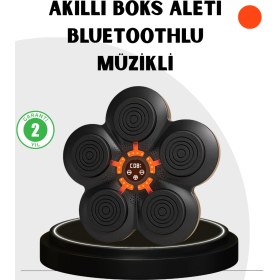 Resim Datatek Evde Fitness Için Akıllı Boks Makinesi Işıklı Vuruş Noktalı Bluetoothlu 