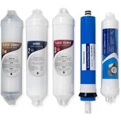 Resim Su Arıtma Cihazı İçin İnline 5 Li Filtre Seti Su Arıtma Filtresi 