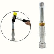 Resim 1 Adet Metal Yüzük Genişletici Büyütücü, Ayarlanabilir Yüzük Boyutu Mandreli, Bant Genişletici Yeniden Boyutlandırma Aracı, DIY Takı Yapımı, Parmak Yüzük Boyutlandırma, Gevşek Yüzükler, Evlilik Yüzükleri için, Çekiç Aksesuarı ile 