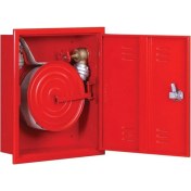 Resim Yangın Dolabı - 2'' Bez Yangın Hortumlu - (25-30)Mt 