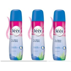 Resim Veet Hassas Ciltler İçin Tüy Dökücü Krem Sprey 3 x 150 ML 