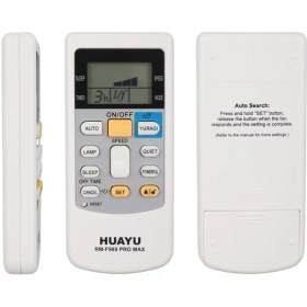 Resim LTG Nova Huayu RM-F989 Universal LCD Ekranlı Akıllı Vantilatör Kumandası 