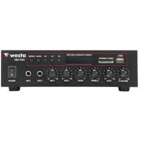 Resim Genel Markalar WM-750U 80W Mikser Amfi 